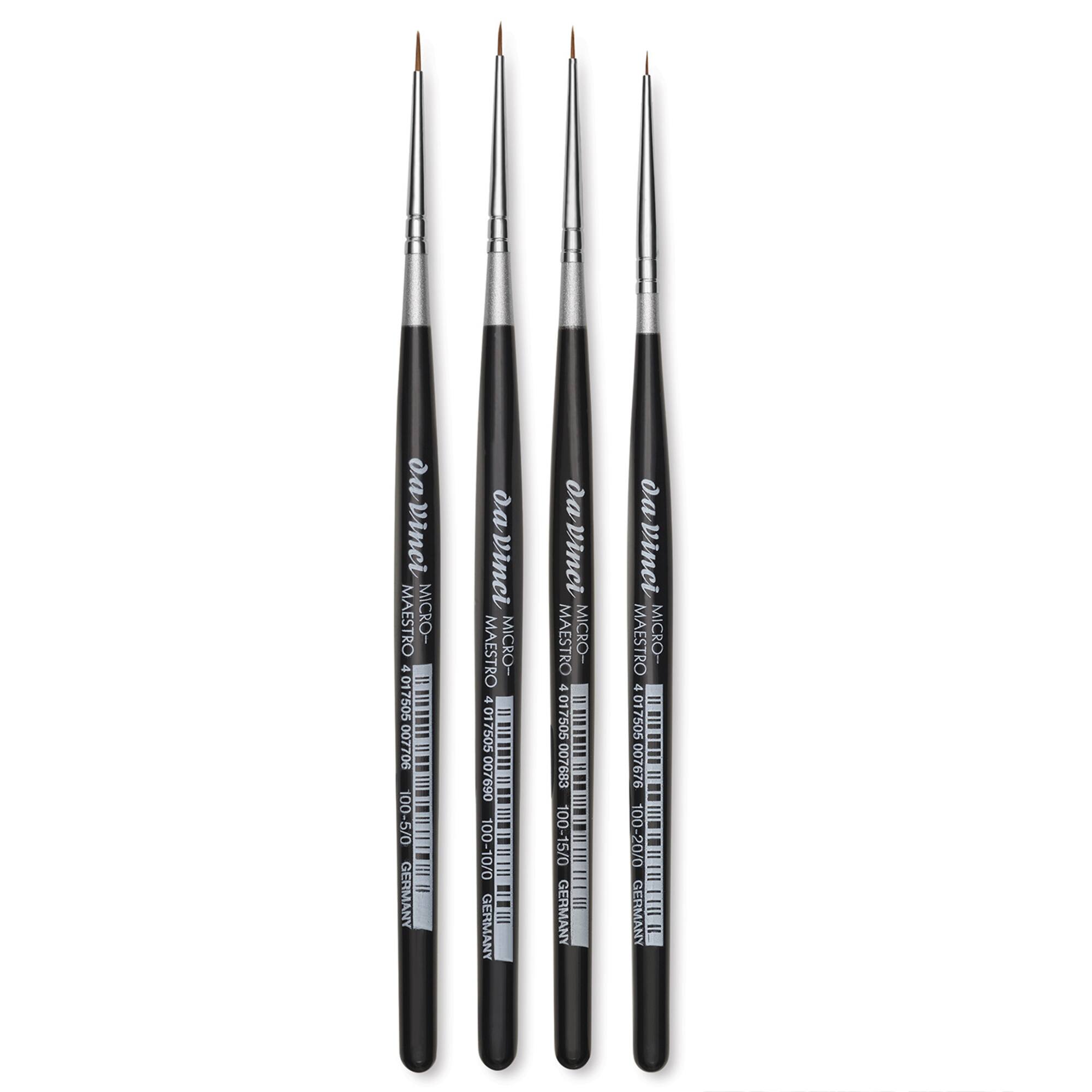 da Vinci MICRO-MAESTRO Series 100 4 Piece Brush Set